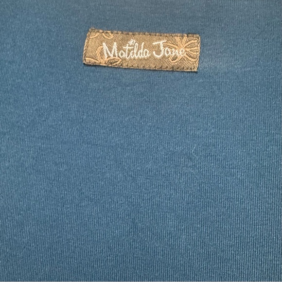 Matilda Jane Gold and Blue Sleeveless Tiered Blouse - Picture 5 of 8